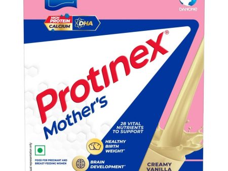 Protinex Mother s Nutritional Mix - Creamy Vanilla Flavour | With 28 Vital Nutrients to Support Healthy Birth Weight, Brain Development & Immunity For Sale