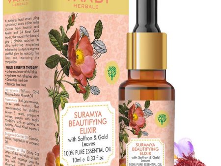 Vaadi Herbals Suramya Beautifying Elixr With Saffron Gold Leaves on Sale