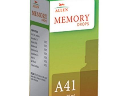 Allen Homeopathy A41 Memory Drops Online Sale