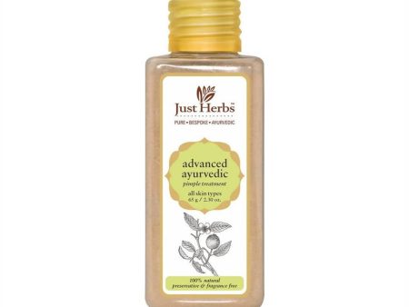 Just Herbs Advanced Ayurvedic Pimple Treatment Cheap