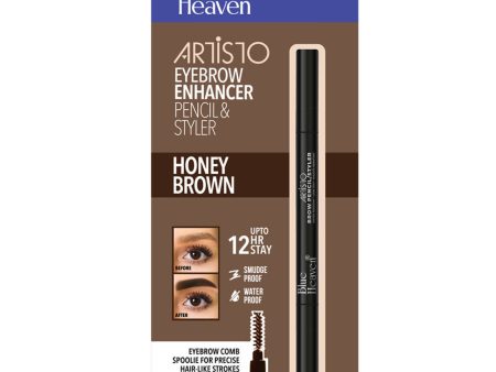 Blue Heaven Artisto Eyebrow Enhancer Pencil & Styler Honey Brown Sale