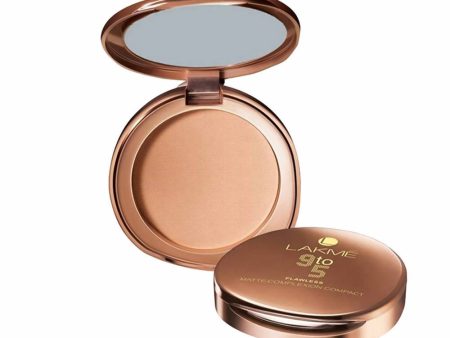 Lakme 9 To 5 Flawless Matte Complexion Compact - Almond Supply