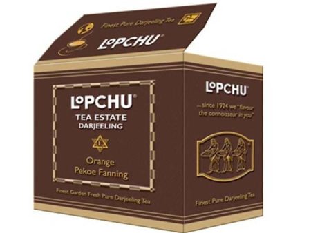 Lopchu Tea Estate Darjeeling Orange Pekoe Fanning Finest Garden Fresh Pure Garden Tea Online now