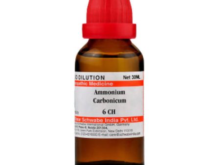 Dr. Willmar Schwabe India Ammonium Carbonicum Dilution For Sale