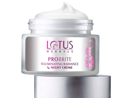 Lotus Herbals Probrite Illuminating Radiance Night Creme on Sale