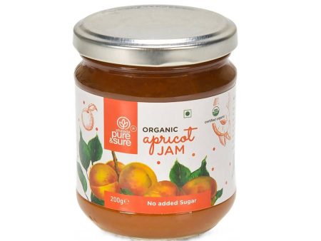 Pure & Sure Organic Apricot Jam on Sale