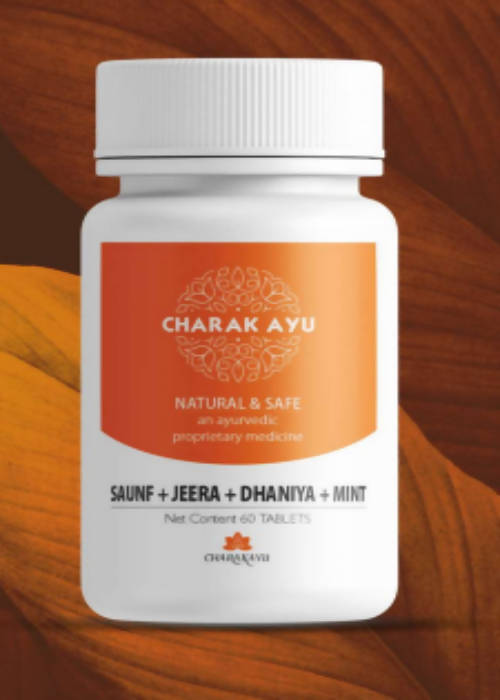 Charakayu Saunf + Jeera + Dhaniya + Mint Tablets Discount