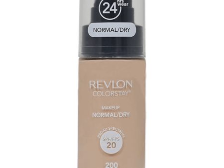 Revlon Colorstay Makeup For Normal   Dry Skin with SPF FPS 20 - 200 Nude Fashion