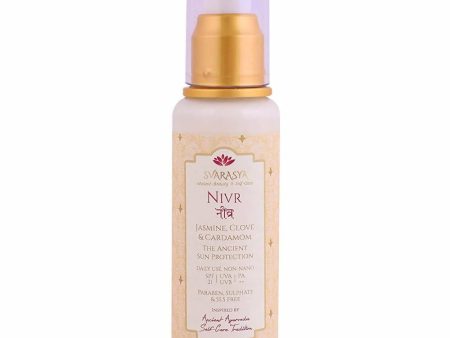 Svarasya Nivr Natural Sun Protection Sunscreen SPF 21 Discount