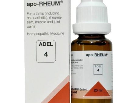 Adel Homeopathy 4 Apo-Rheum Drop Supply