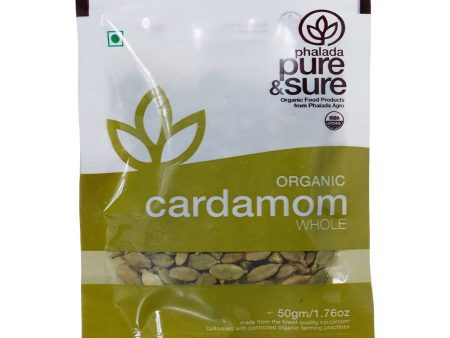 Pure & Sure Organic Cardamom Whole Supply