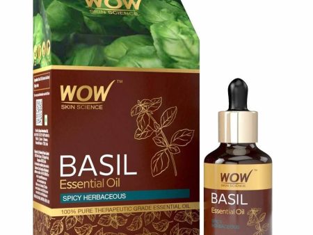 Wow Skin Science Basil Essential Oil Sale