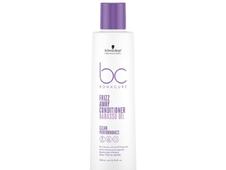 Schwarzkopf Professional Bonacure Frizz Away Conditioner with Babassu Oil - Purple Online now