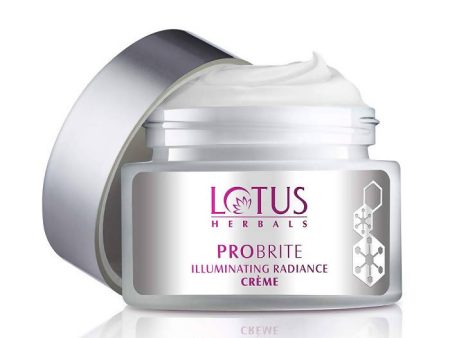 Lotus Herbals Probrite Illuminating Radiance Creme Online now