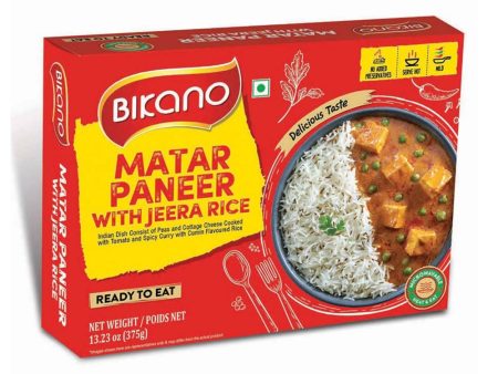 Bikano Matar Paneer With Jeera Rice For Sale