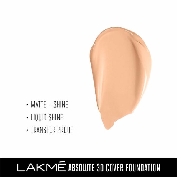 Lakme Absolute 3D Cover Foundation - Cool Ivory Online Hot Sale