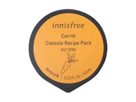 Innisfree Carrot Capsule Recipe Pack Hot on Sale