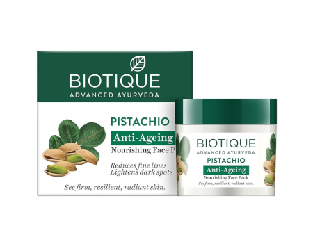 Biotique Bio Pistachio Youthful Nourishing & Revitalizing Face Pack For Discount