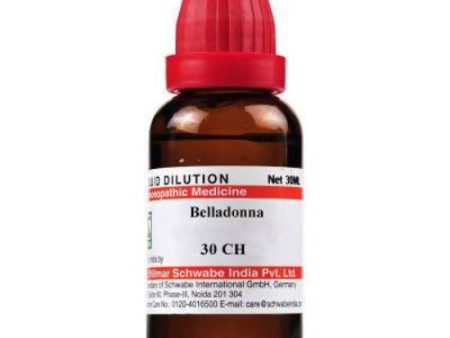 Dr. Willmar Schwabe India Belladonna Dilution Hot on Sale