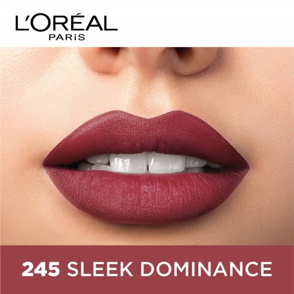 L Oreal Paris Color Riche Moist Matte Lipstick - 245 Sleek Dominance Online Sale