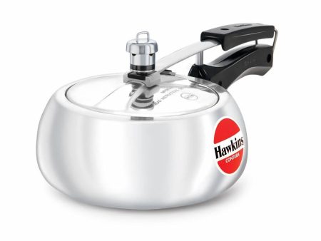 Hawkins Contura Pressure Cooker 2 Litre - Silver (HC20) For Discount