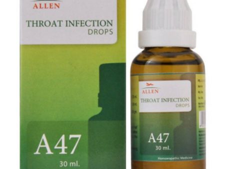 Allen Homeopathy A47 Throat Infection Drops Online Hot Sale