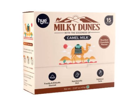 hye Foods Milky Dunes With The Goodness Of Camel Milk-Bourbon Chocolate Flavour For Discount