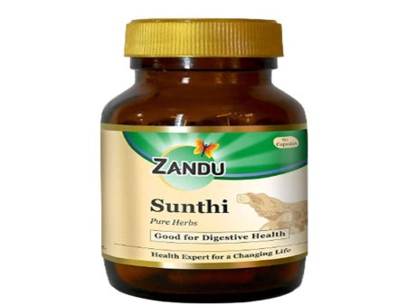 Zandu Sunthi Pure Herbs Capsules Good For Digestive Health Online now