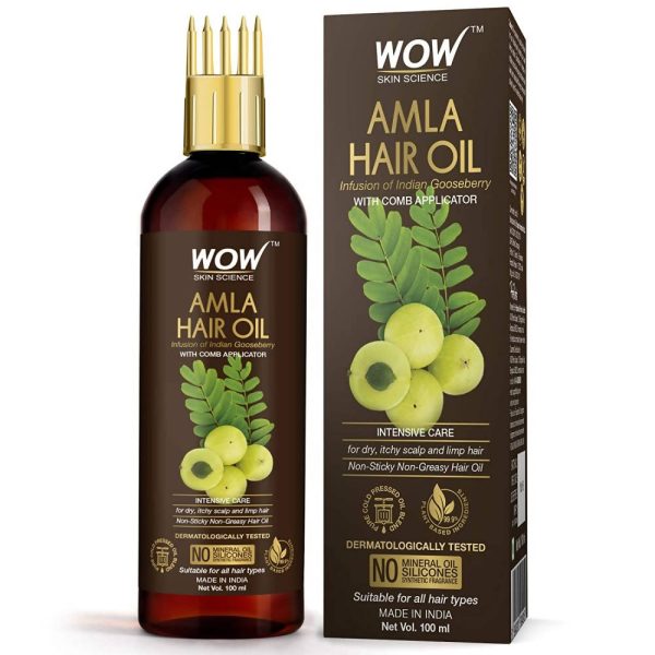 Wow Skin Science Amla Hair Oil Fashion