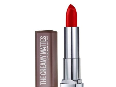 Maybelline New York Color Sensational Creamy Matte Lipstick   690 Siren in Scarlet Online now