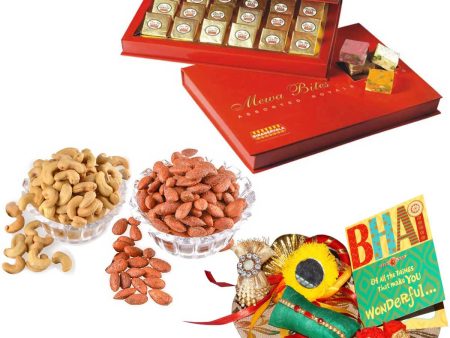 Bikano MewaBites and Dryfruits Rakhi Gifts Online now