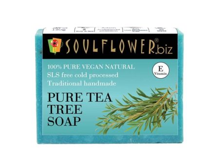 Soulflower Pure Tea Tree Handmade Soap Discount