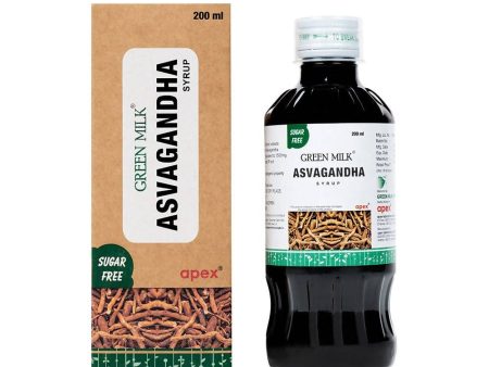 Apex Ayurvedic Green Milk Asvagandha Syrup Hot on Sale