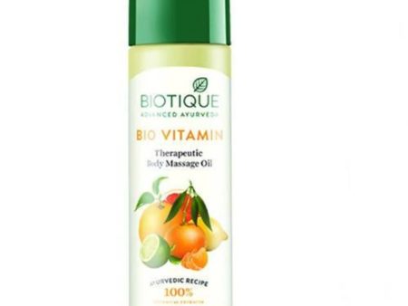 Biotique Bio Vitamin Therapeutic Body Massage Oil on Sale