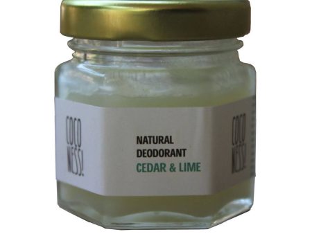 Coconess Natural Deodorant Cedar & Lime Hot on Sale