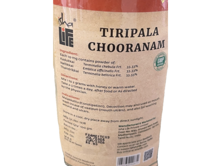 Isha Arogya Triphala Chooranam For Sale