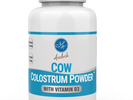 Aadvik Cow Colostrum Powder with 600 IU Vit D3 per serving For Sale