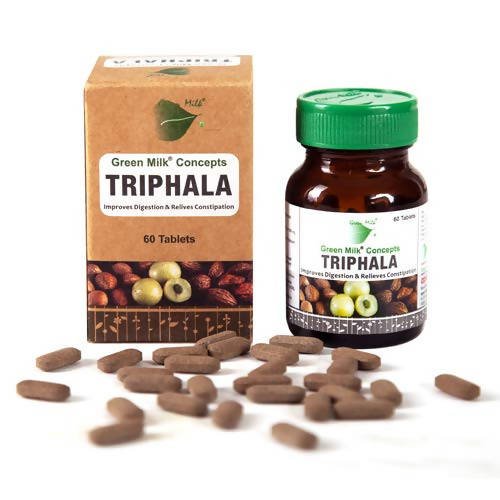 Apex Ayurveda Green Milk Concepts Triphala Tablets Hot on Sale