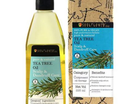 Soulflower Pure & Natural Tea Tree Oil Scalp & Dandruff Care Online now