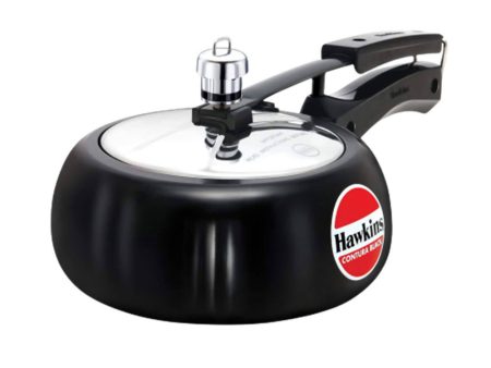 Hawkins Contura Hard Anodised Aluminium Pressure Cooker 2 Litre - Black For Sale