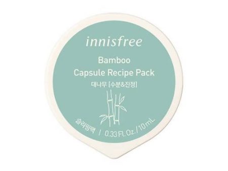 Innisfree Bamboo Capsule Recipe Pack Supply