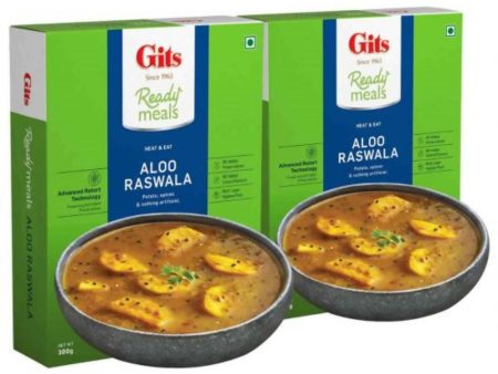 Gits Ready Meals Heat & Eat Aloo Raswala Cheap