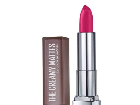 Maybelline New York Color Sensational Creamy Matte Lipstick   680 Mesmerizing Magenta For Sale