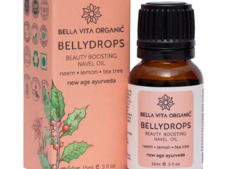 Bella Vita Organic Belly Drops Beauty Boosting Navel Oil Online now