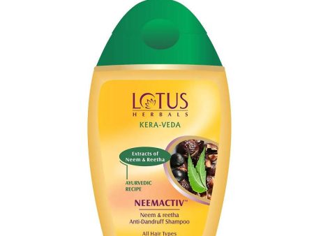 Lotus Herbals Kera-Veda Neemactiv Neem And Reetha Anti Dandruff Shampoo For Sale