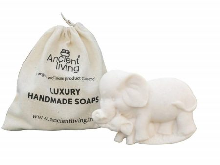 Ancient Living Handcrafted Designer Elephant Soap For Kids Online now