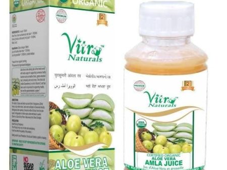 Vitro Naturals Certified Organic Aloe Vera Amla Juice Online now