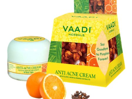 Vaadi Herbals Anti Acne Cream (Clove and Neem Extract) Cheap