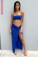 Victoria Crop - Royal Blue Online Hot Sale